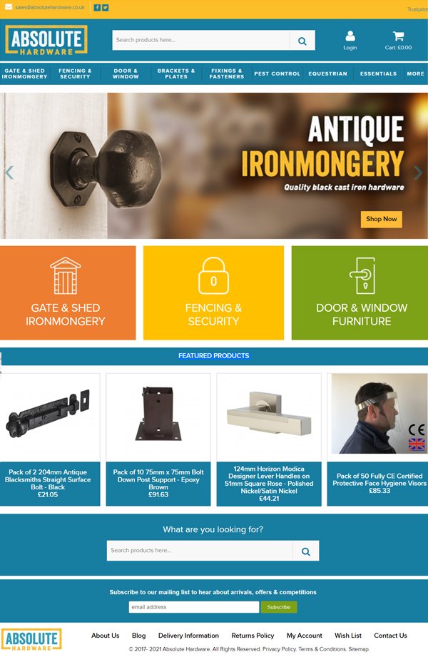 Builders Online Hardware Store