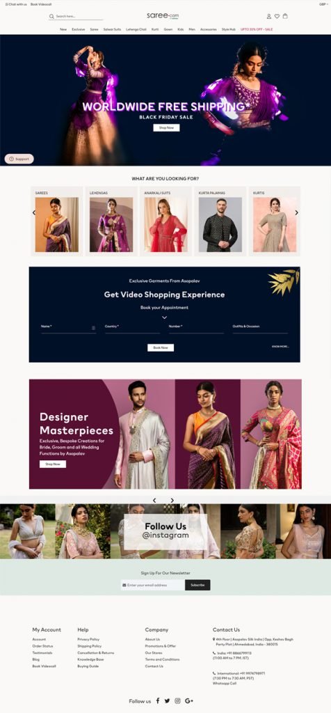 Indian Clothes Store